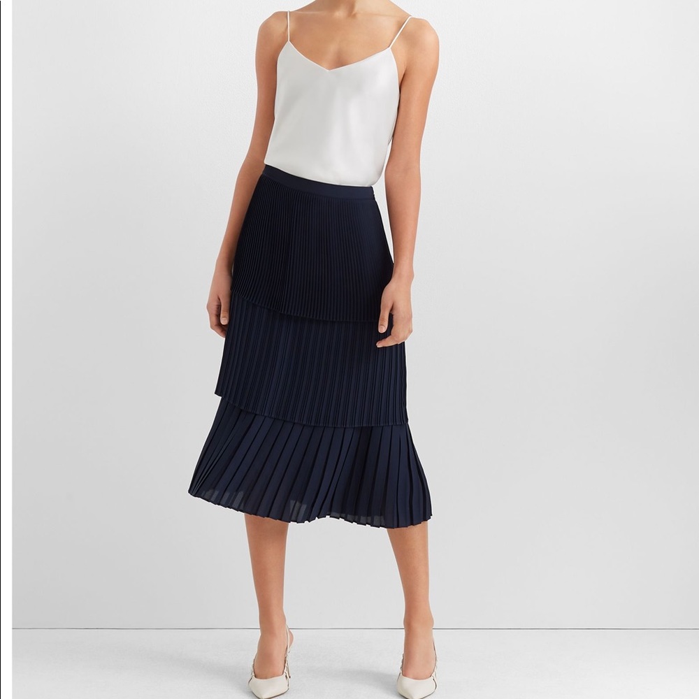 Pleated Tier Skirt